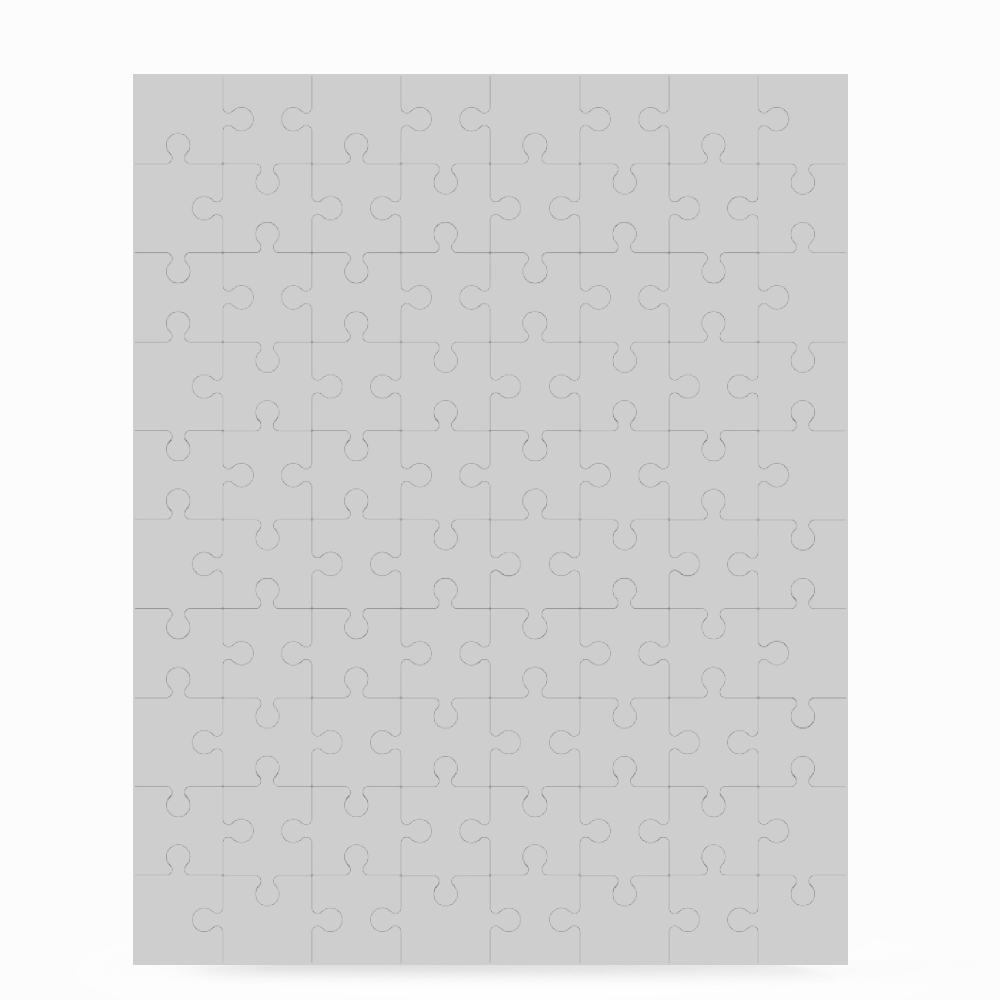 Sublimation Puzzle 7.5x9.5 in 110-Piece